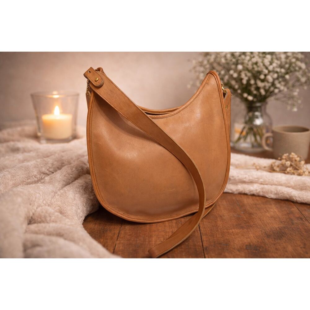 RARE Gorgeous Coach Vintage Beckett in Putty Natural Condition - Picture 1 of 11